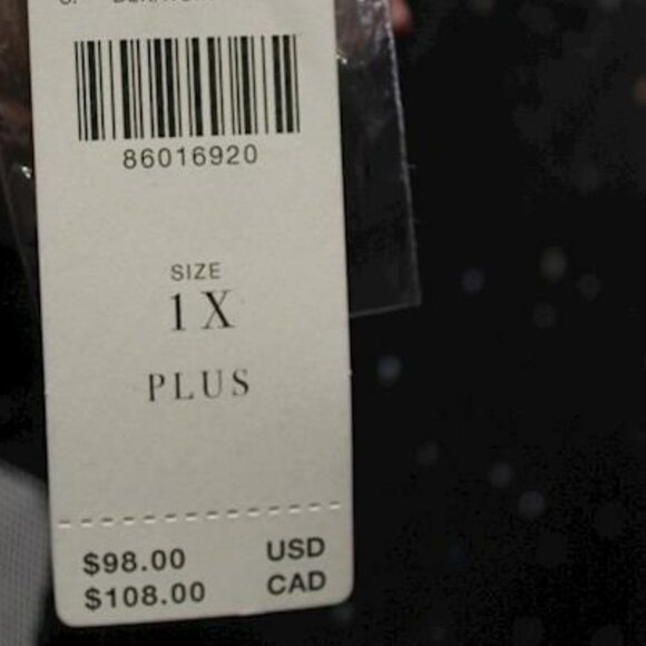 Eva Franco Starlight Long-Sleeve Sheer Tunic - Picture 6 of 6